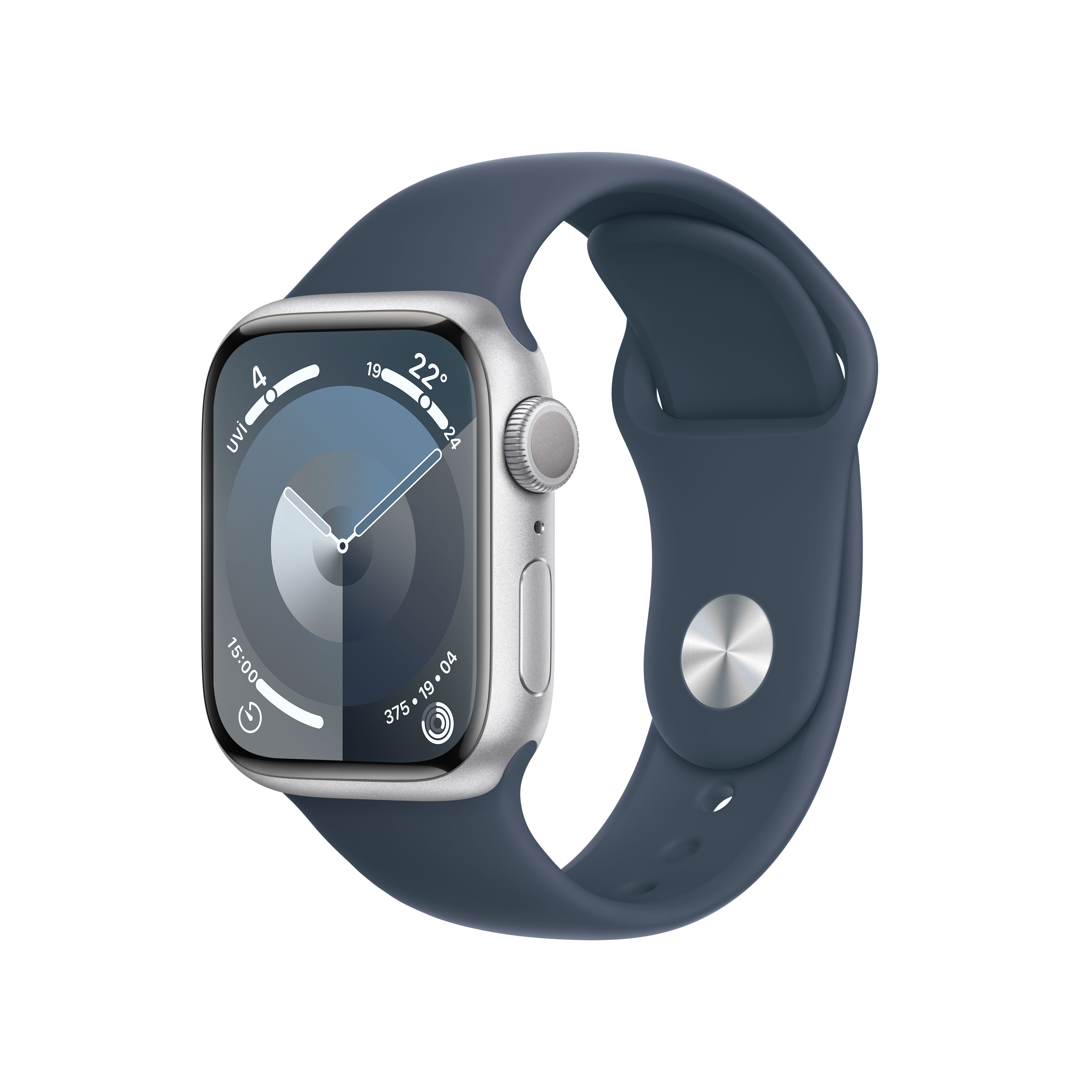 Apple Watch Seri 9 41mm (GPS) Alüminyum Kasa Gümüş MR903TU/A - Yenilio Outlet