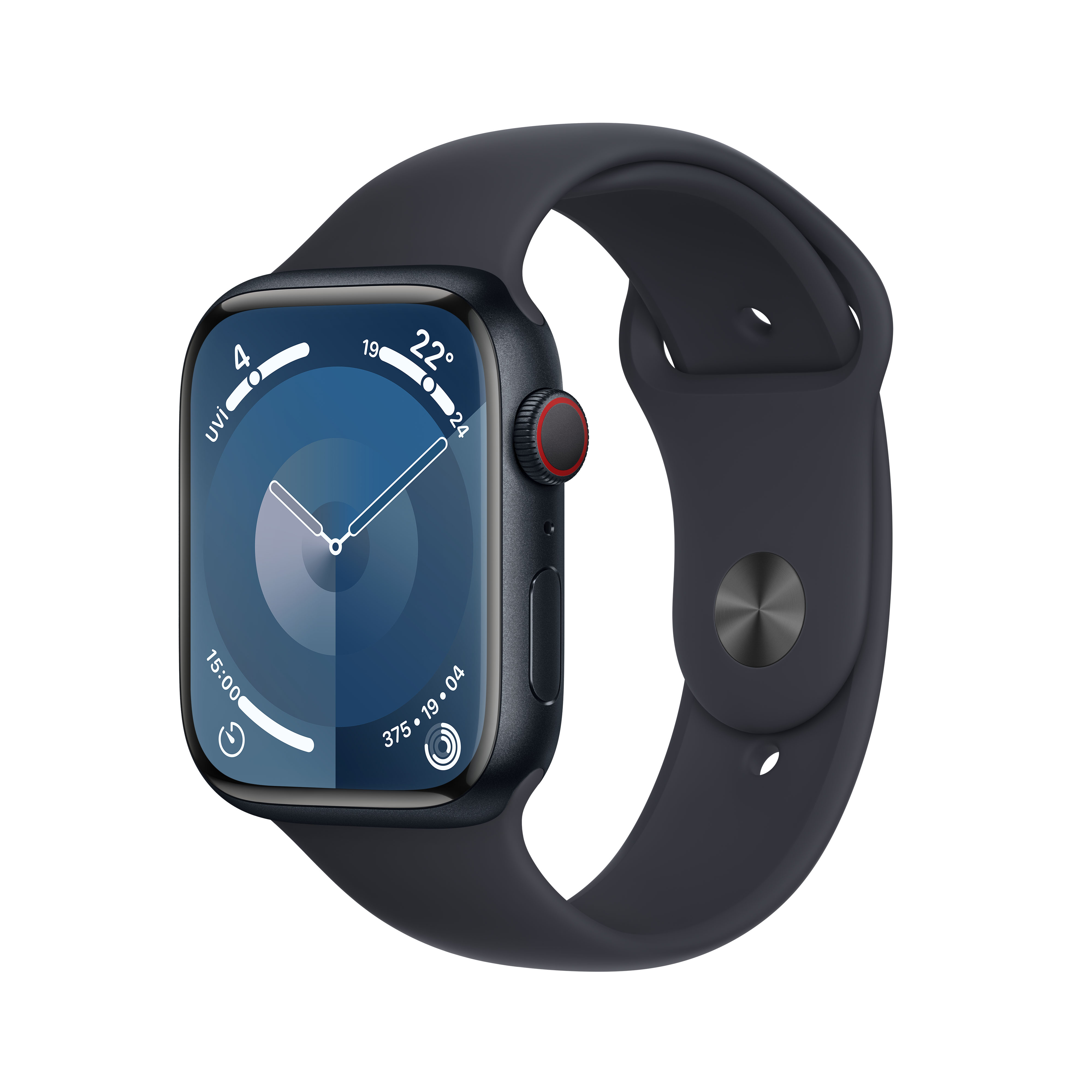 Apple Watch Seri 9 45mm (GPS + Cellular) Alüminyum Kasa Gece Yarısı MRMC3TU/A - Yenilio Yenisi