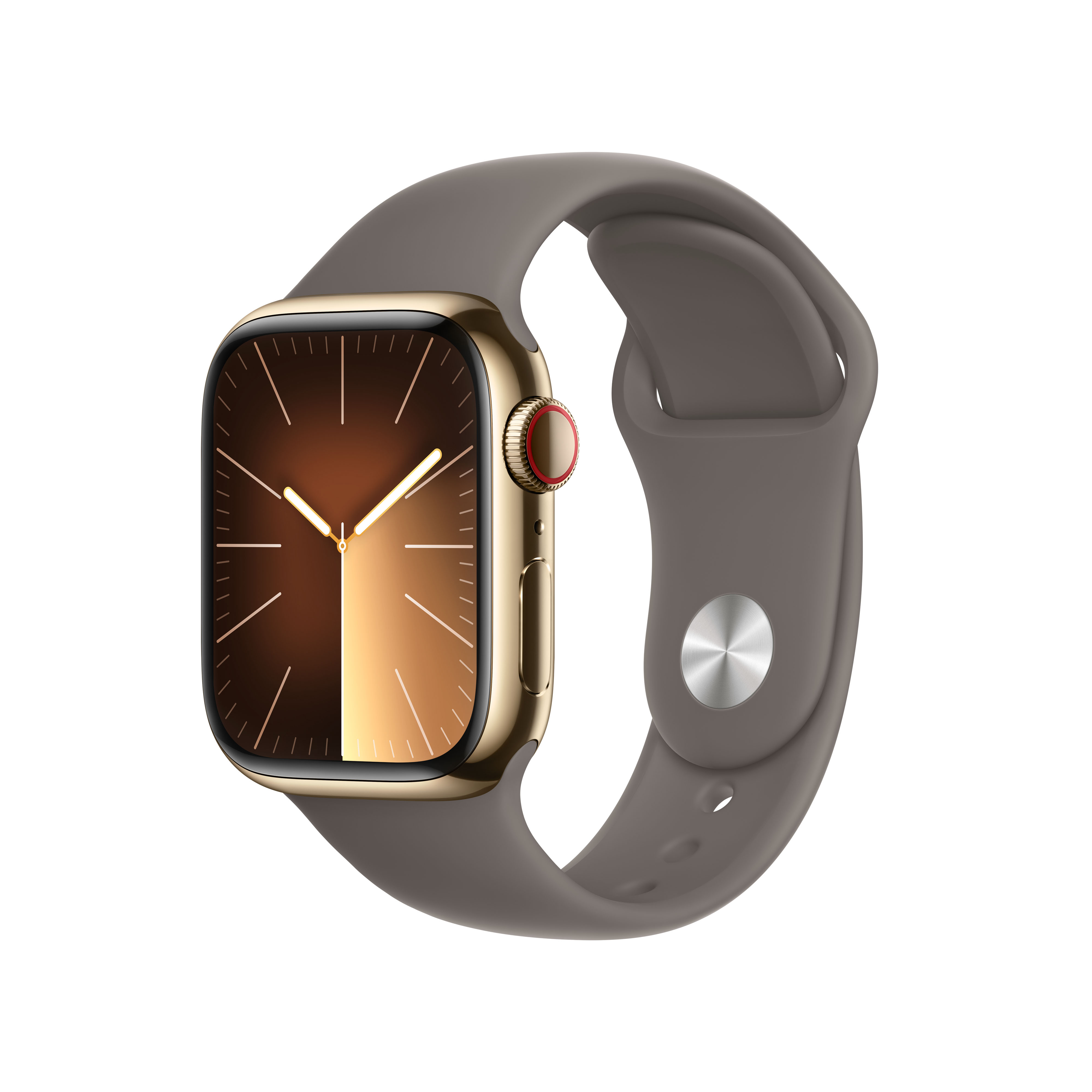 Apple Watch Seri 9 41mm (GPS + Cellular) Paslanmaz Çelik Kasa Altın MRJ53TU/A - Yenilio Yenisi
