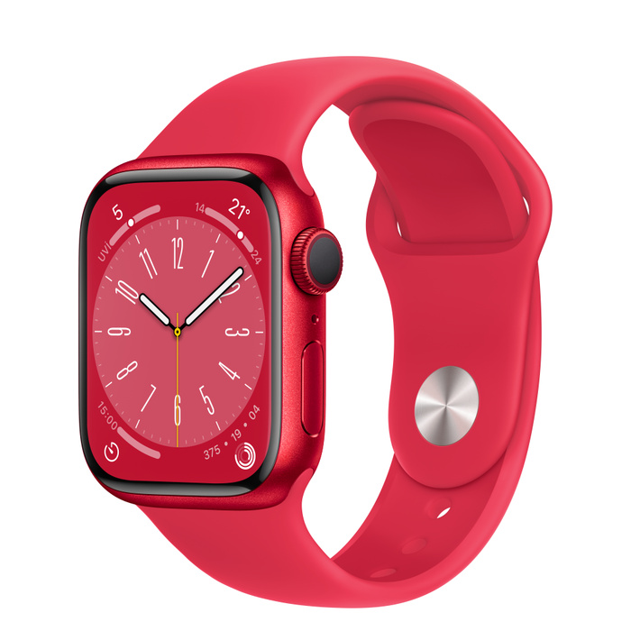 Apple Watch Seri 8 41mm (GPS) Alüminyum Kasa (PRODUCT)RED MNP73TU/A - Yenilio Yenisi